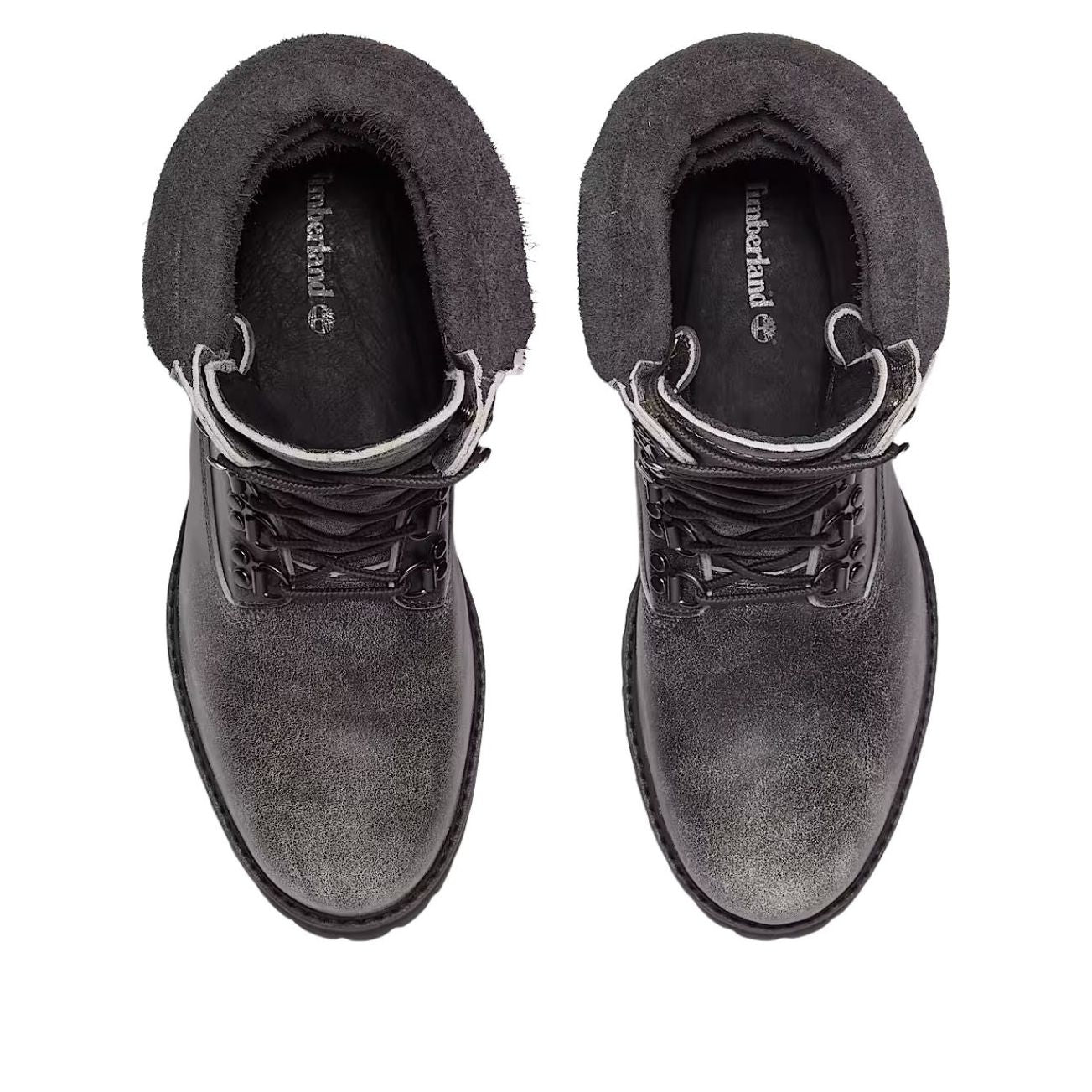 Водонепроницаемые ботинки Timberland Downpour Super Boot, темно-серый, из натуральной кожи — фото 3