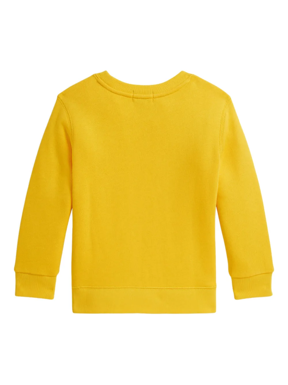 Толстовка с вышитым логотипом Polo Ralph Lauren Kids, желтый — фото 2