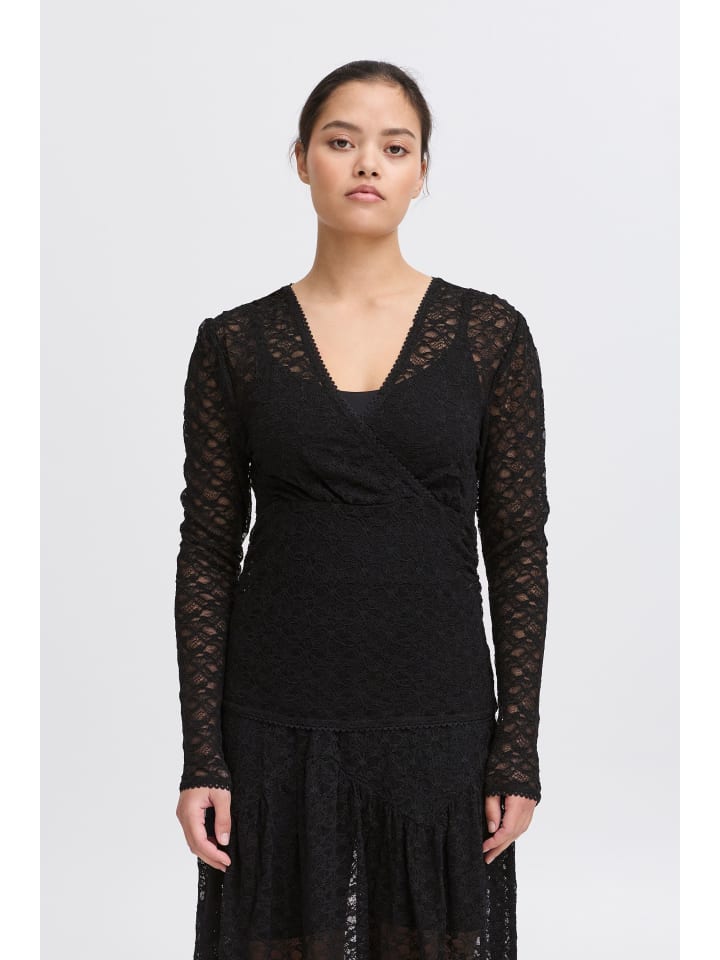 

Лонгслив ICHI, черный