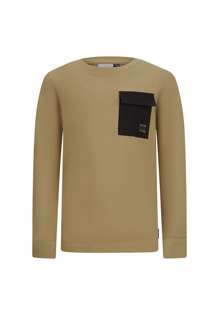 

Топ с длинными рукавами CORNELIO Retour Jeans, цвет light camel