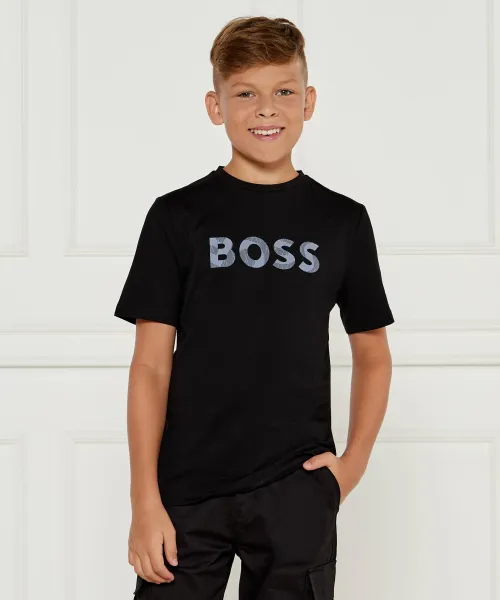 

Футболка Regular fit Boss Kidswear, черный