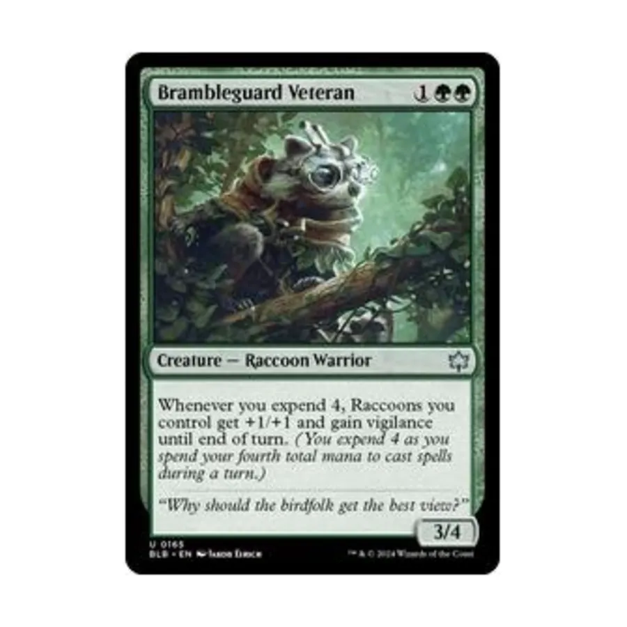 

CCG Ветеран Ежевичной стражи (U), MTG - Bloomburrow