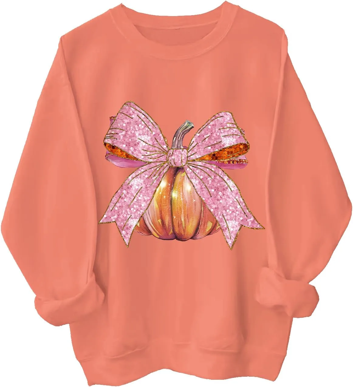 

Свитшот с бантом в стиле кокет Pumpkin Season ClothKey