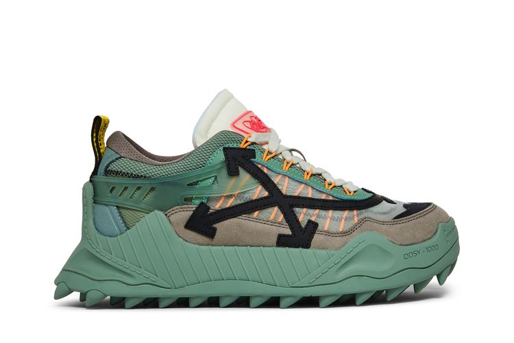

Кроссовки Off-White ODSY-1000 'Mint Black', зеленый