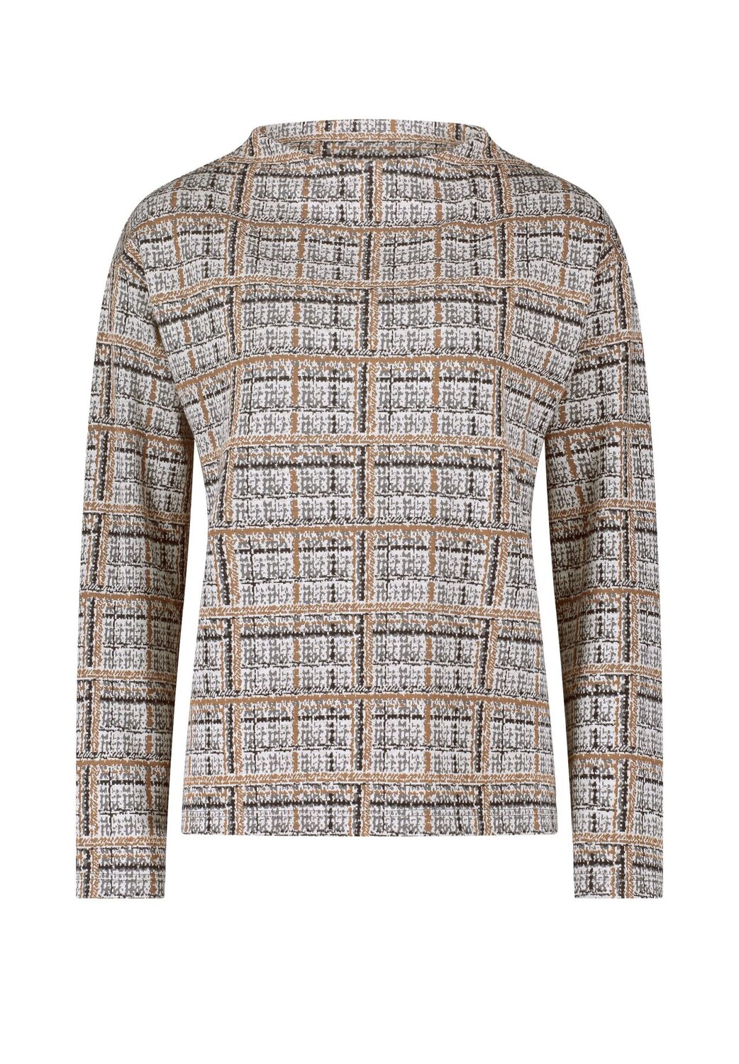 

Толстовка с воротником BETTY BARCLAY, цвет Grau/beige
