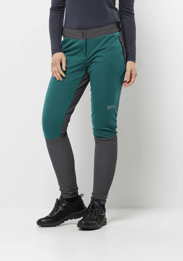 

Велосипедные брюки Jack Wolfskin "MOROBBIA PANTS W", зеленый