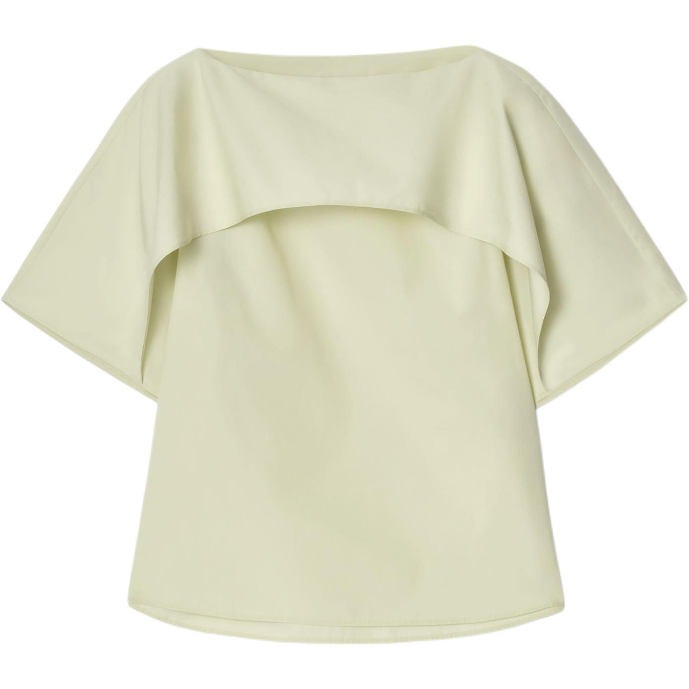 

COS Футболка женская светло-зеленая, Зеленый, COS Футболка женская светло-зеленая