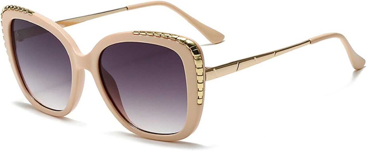 

Модные солнцезащитные очки «кошачий глаз» для женщин, ретро-очки с защитой от УФ-излучения UV400, трендовые солнцезащитные очки с градиентным переходом YD1660 Melrose, Pink