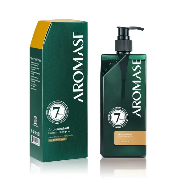 Шампунь против перхоти для жирной кожи головы, 400 мл Aromase Anti-Dandruff essential shampoo — фото 3