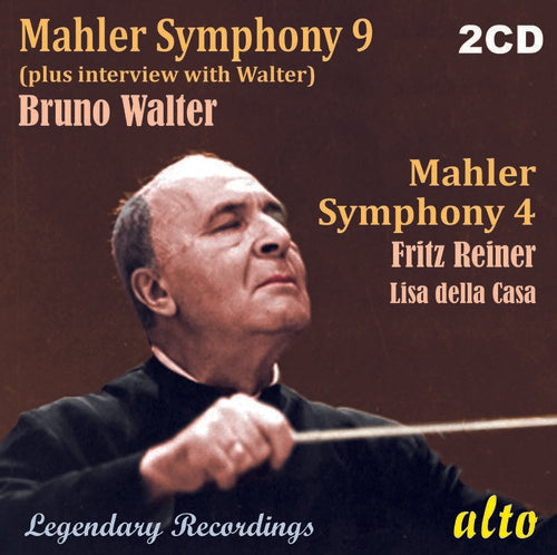 

CD диск Walter, Bruno / Reiner, Fritz: Mahler: Symphony 9 (+interview) Symphony 4