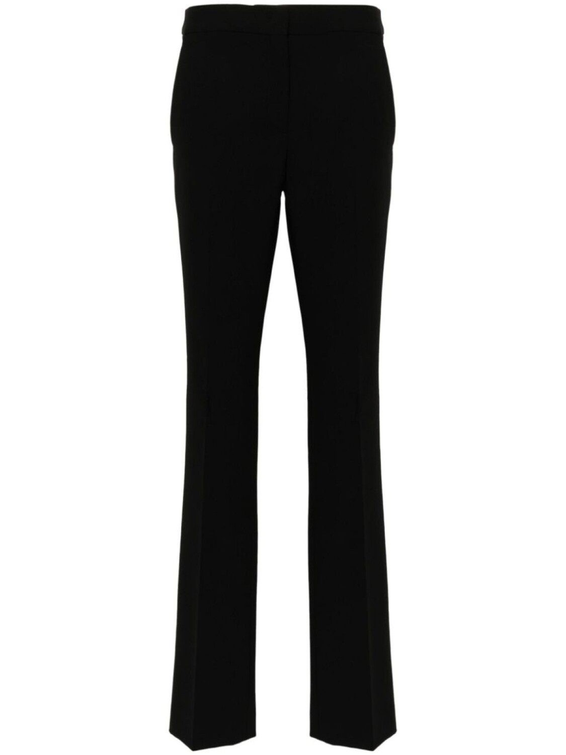 

Moschino прямые брюки со складками, черный