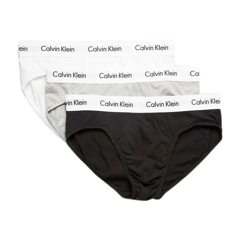 

Трусы Calvin Klein Cadera 3 units, черный/серый/белый