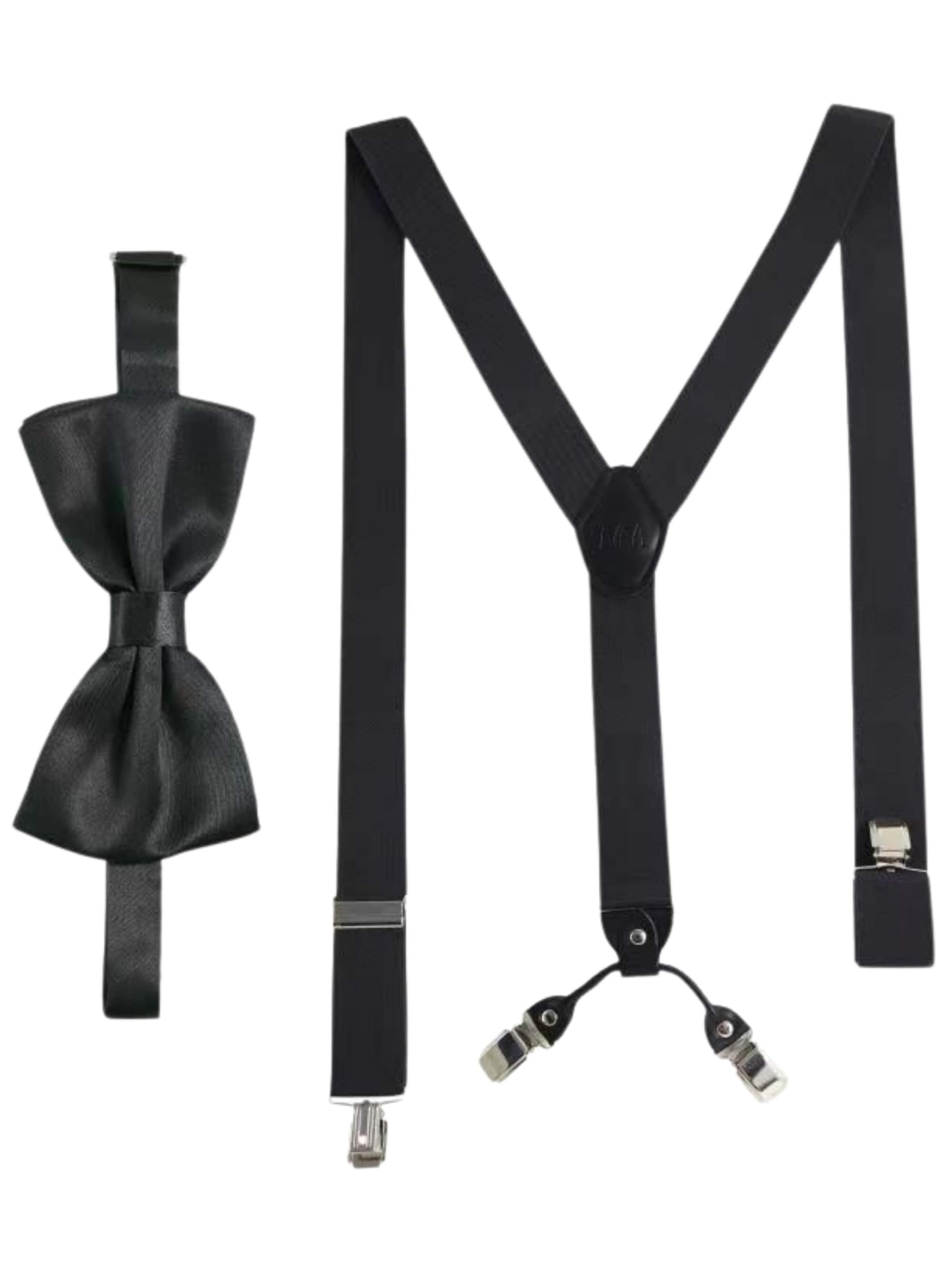 

Massi Morino Подтяжки в темно-сером цвете