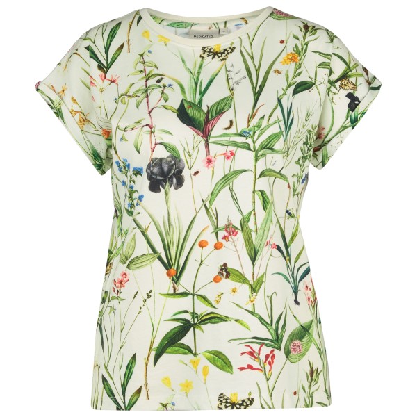 

Женская футболка visby flower field - t-shirt Dedicated, белый