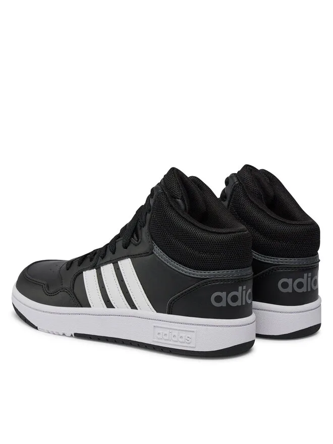 Adidas Кроссовки Hoops 3.0 Mid K GW0402, черный — фото 3