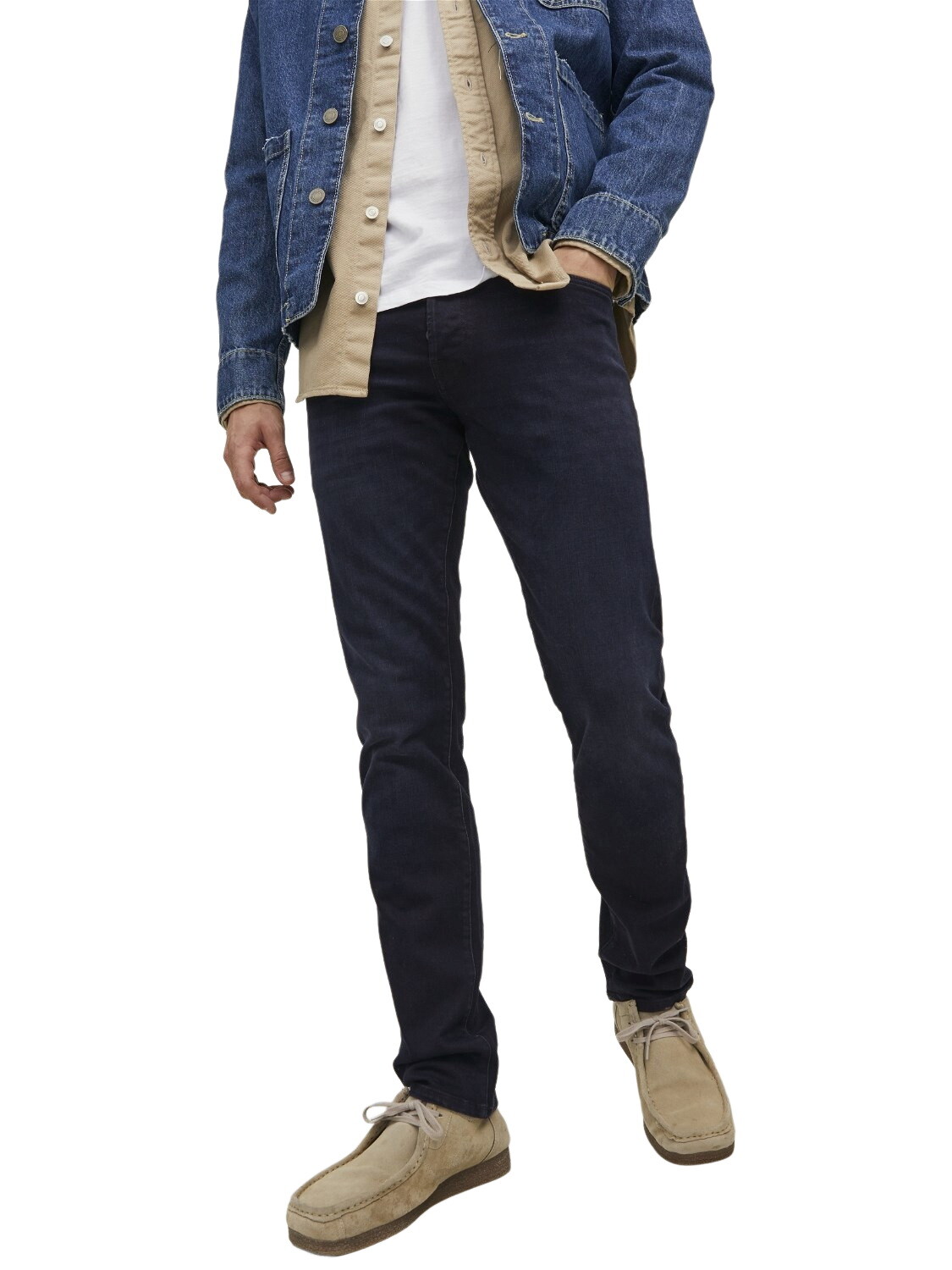 

Джинсы Jack & Jones JJIGLENN JJICON JJ 556 slim, синий