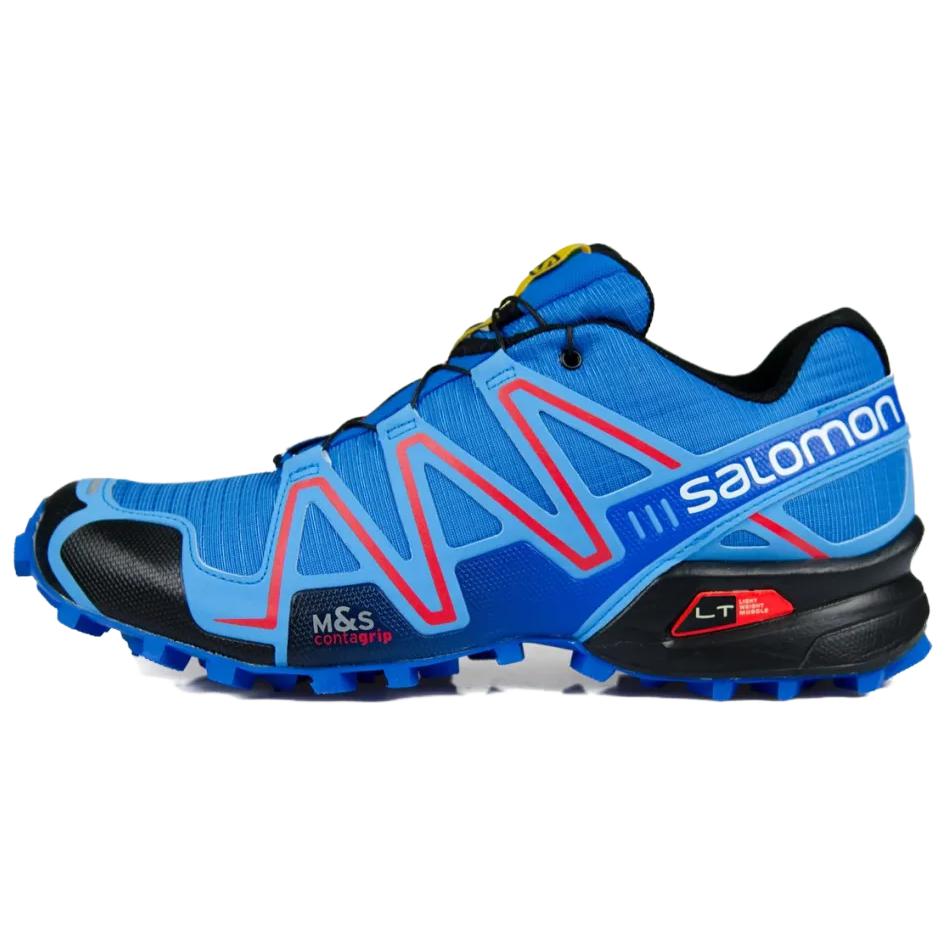 

SALOMON Speedcross 3 Anti Slip Wear Resistant мужские кроссовки для бега низкие синие