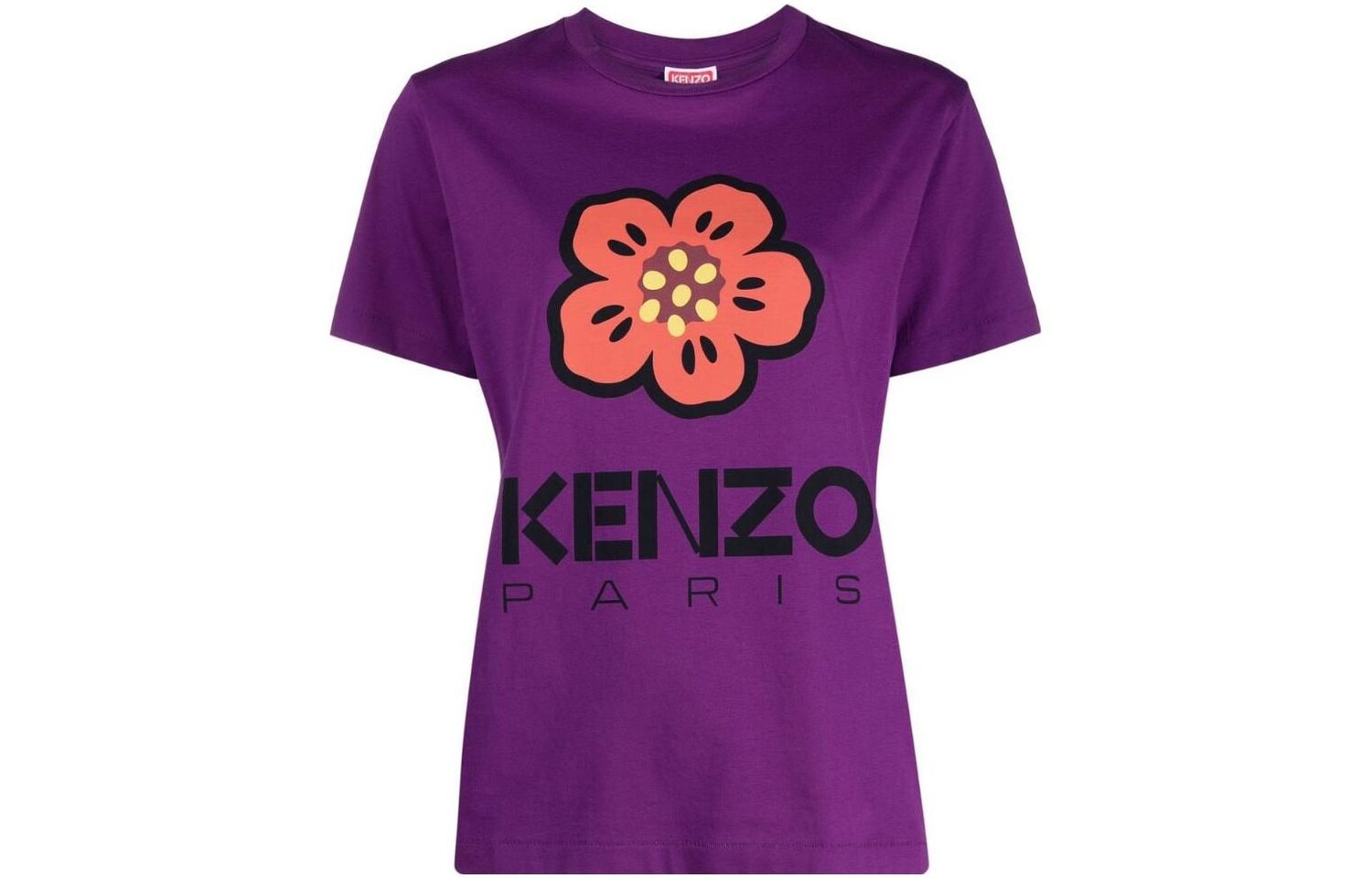 

Футболка Boke Flower Series женская фиолетовая Kenzo