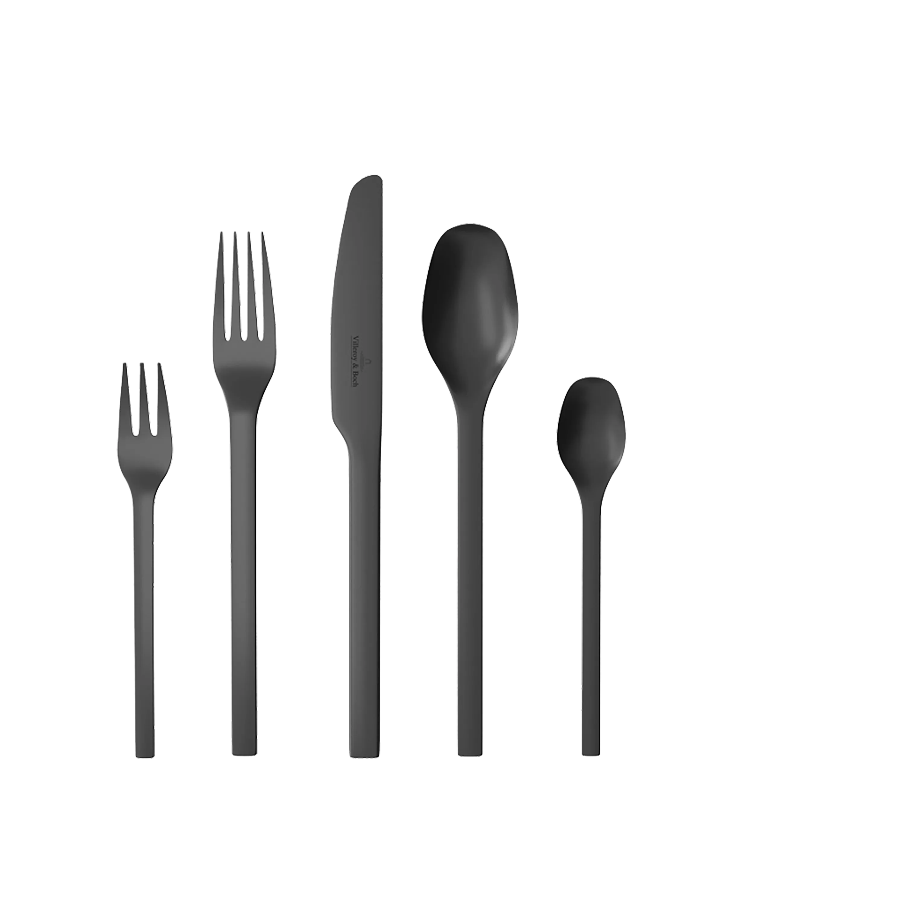 

Изготовление набора столовых приборов 20 шт Villeroy & Boch, черный