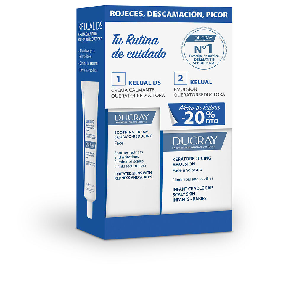 

Крем для ухода за лицом Kelual ds crema calmante lote Ducray, 2 шт