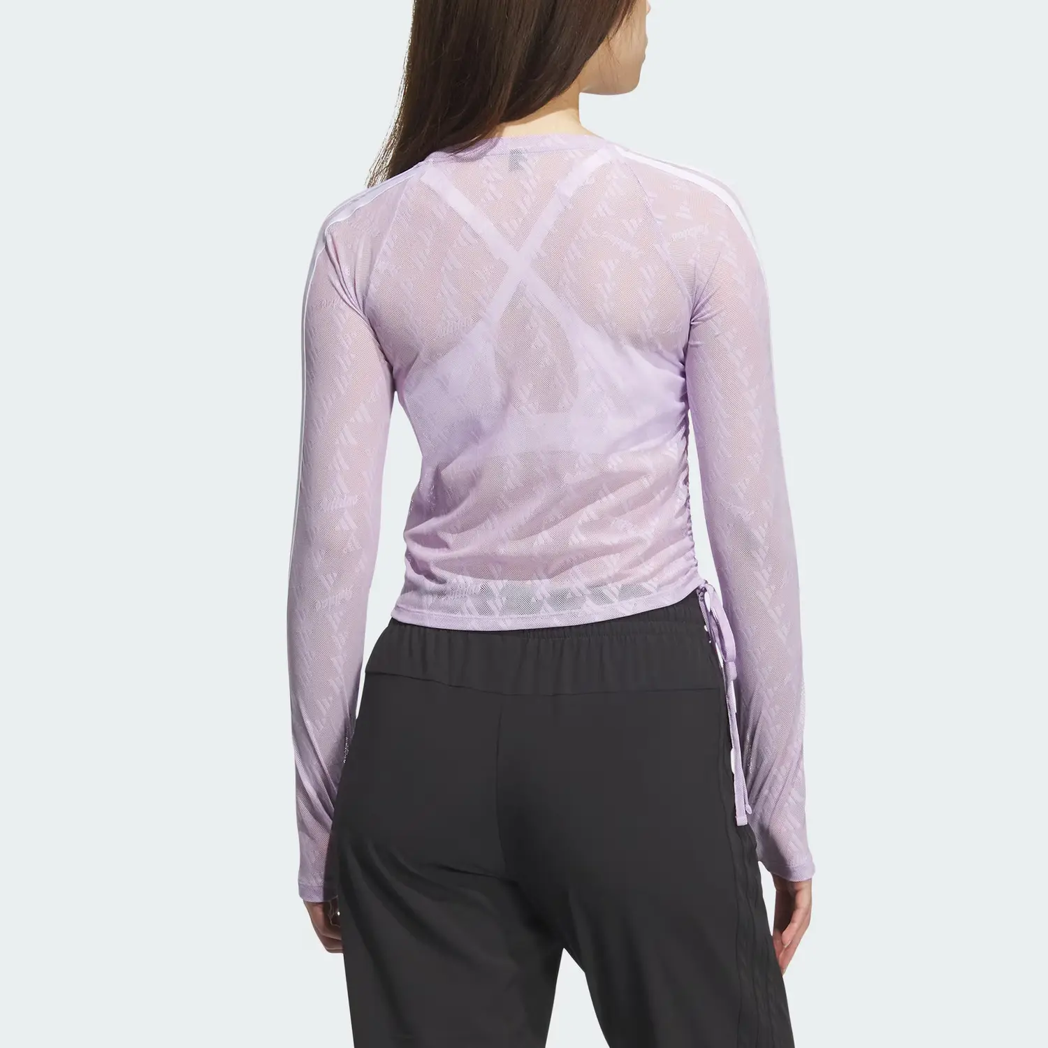 Adidas Футболка Women's Powder Plum Purple/White — фото 4