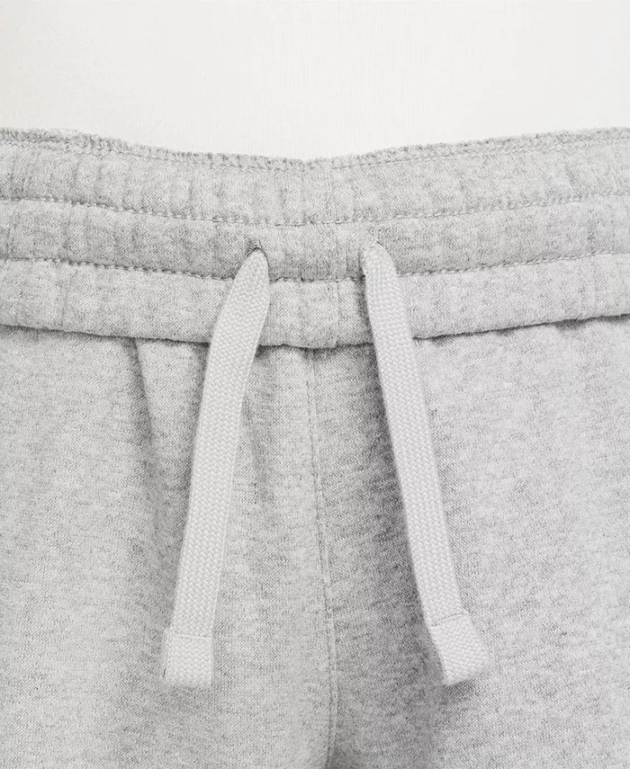 Мальчики и девочки 8-10 лет спортивная одежда Club Fleece карго-штаны Nike, серый — фото 4