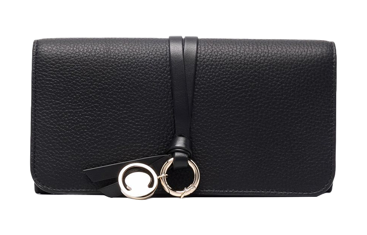 

Chloé Кожаный кошелёк Chloe женский чёрный