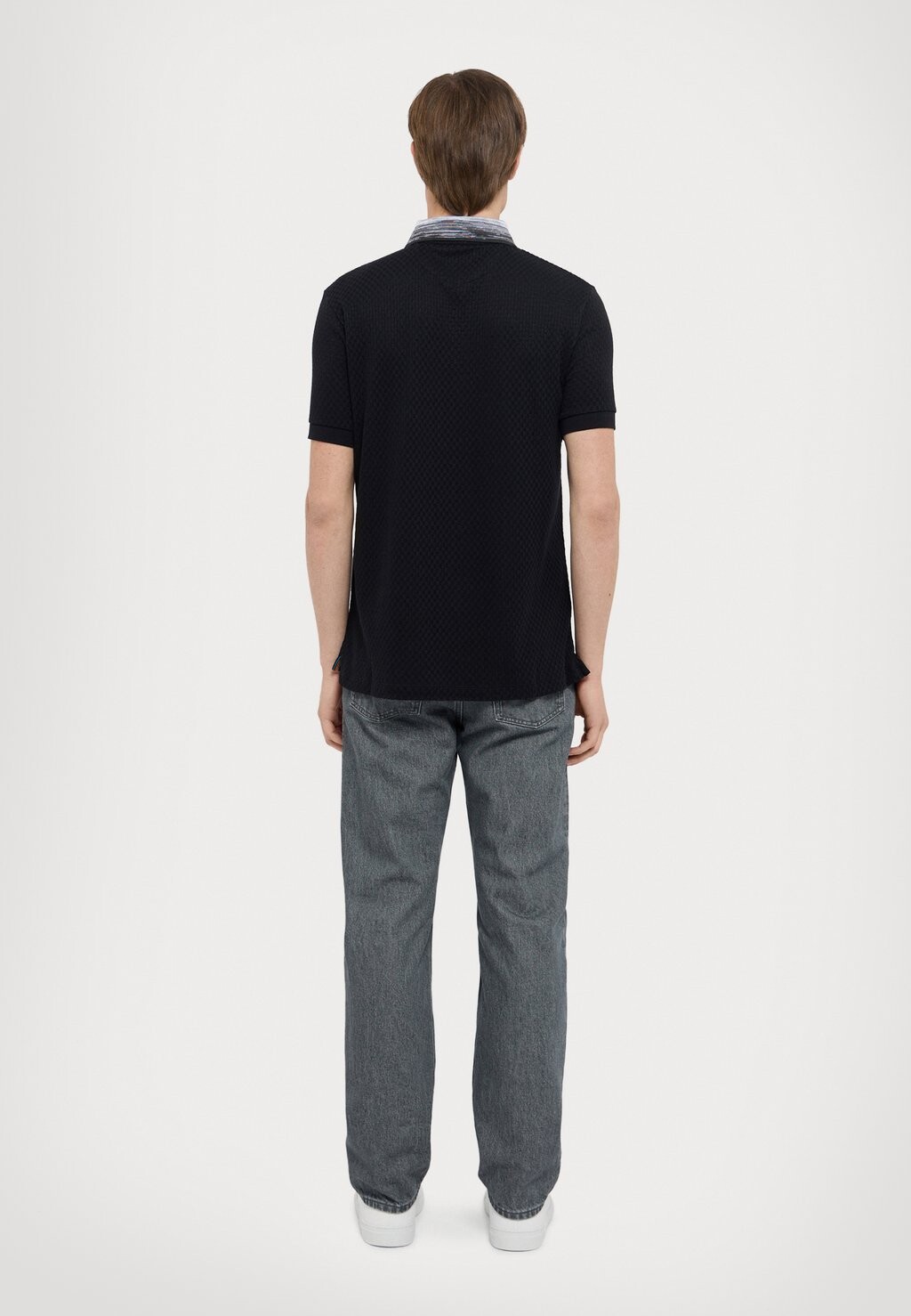 

Рубашка поло CHECKERBOARD Paul Smith, черный