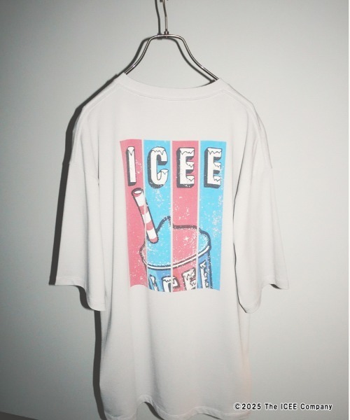 

Right-on Футболка с принтом, бренд ICEE, цвет серый