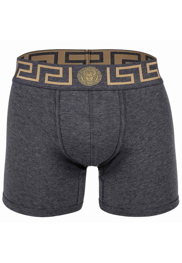

Боксеры-Шорты - би-стрейч топика органический хлопок однотонные Versace, серый
