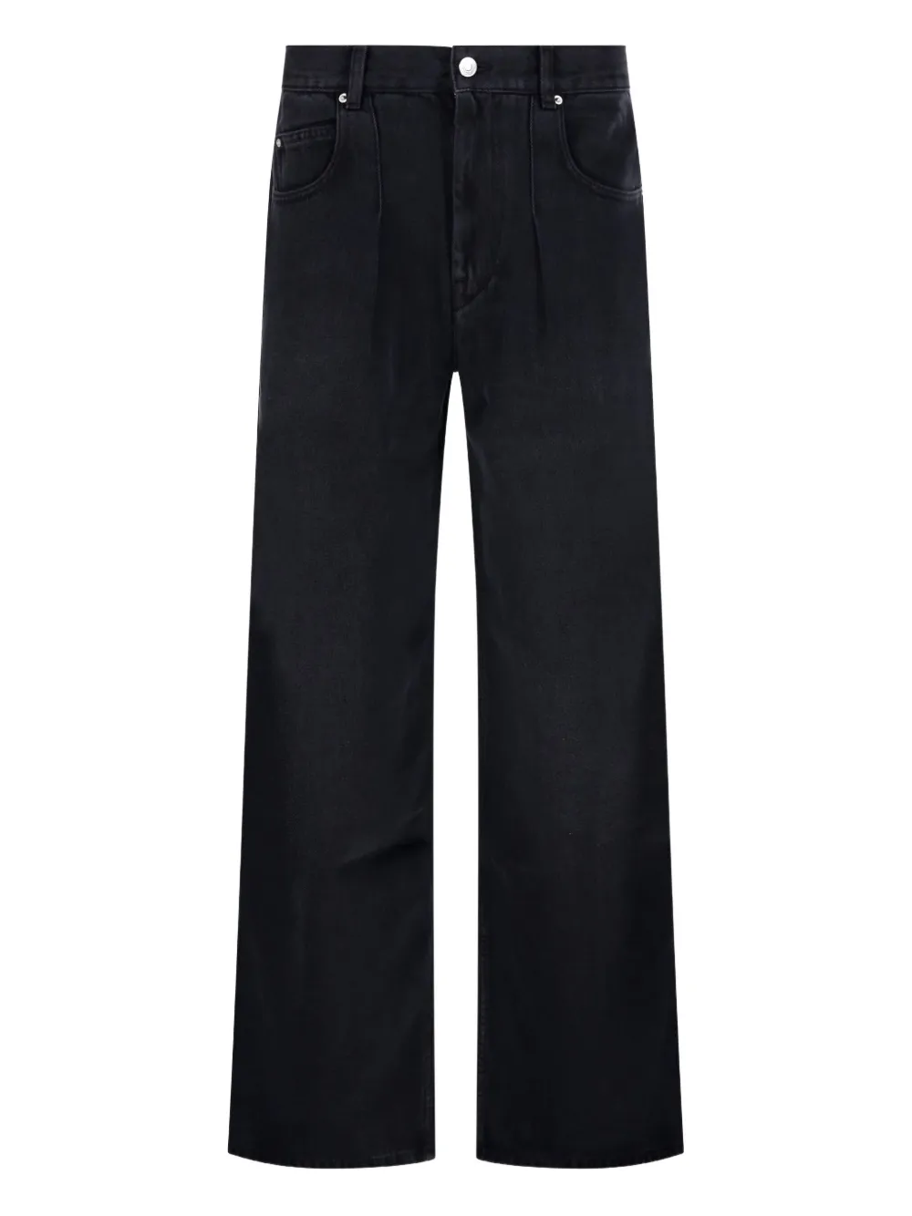 

Джинсы с эффектом потертости ISABEL MARANT, черный