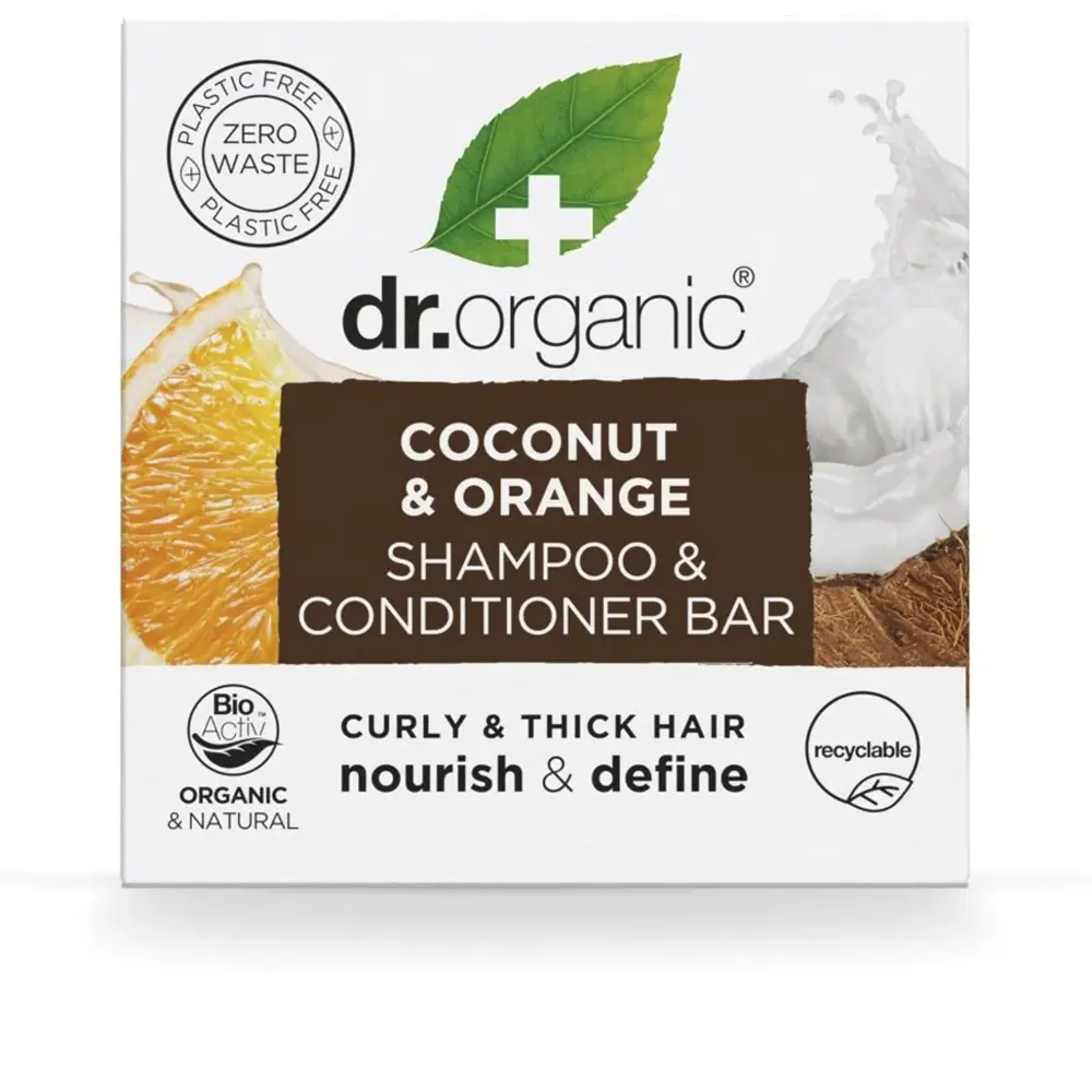 

Шампунь Coco y naranja champú y acondicionador sódilo Dr. Organic, 75 гр.
