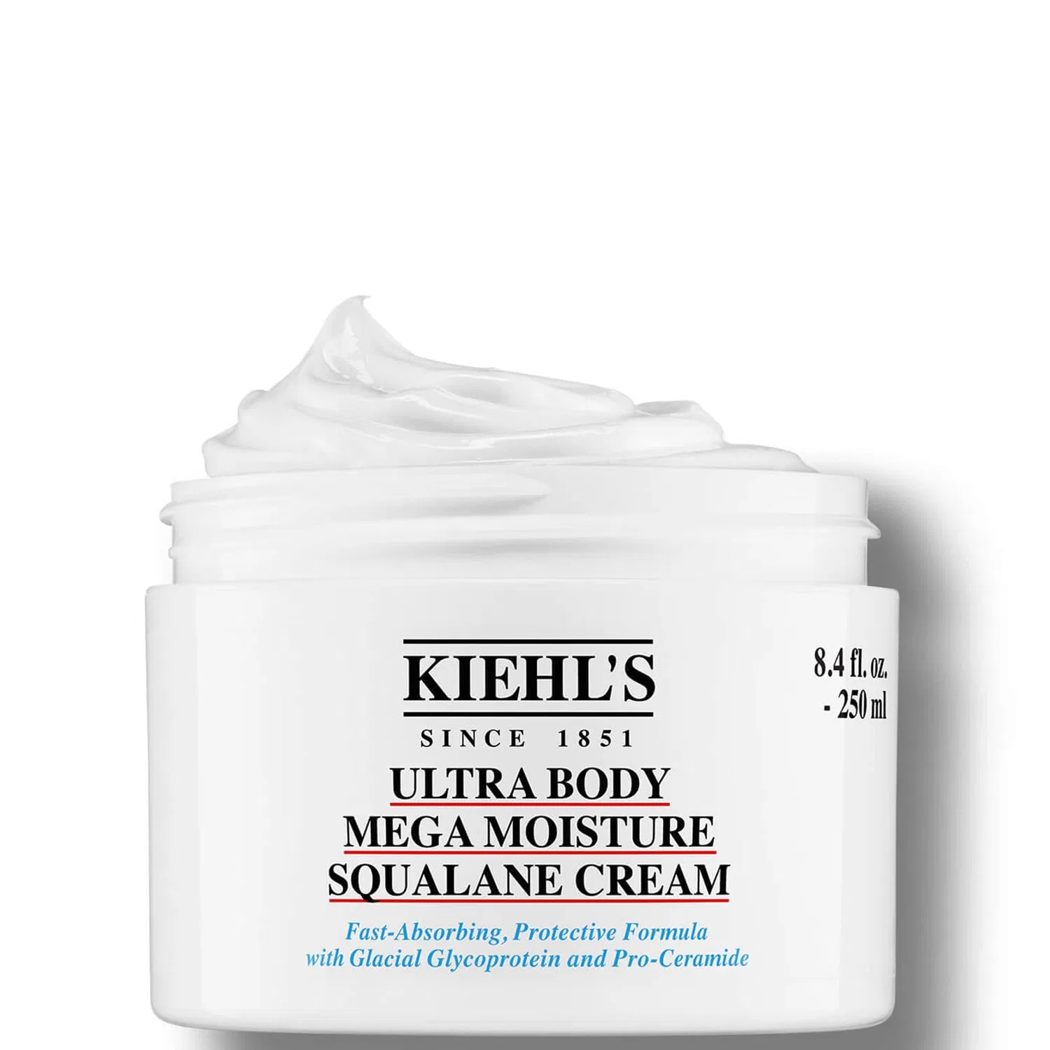 Крем для лица Kiehl's — Для тела Ultra Body Mega Moisture Squalane, Since, 250 мл