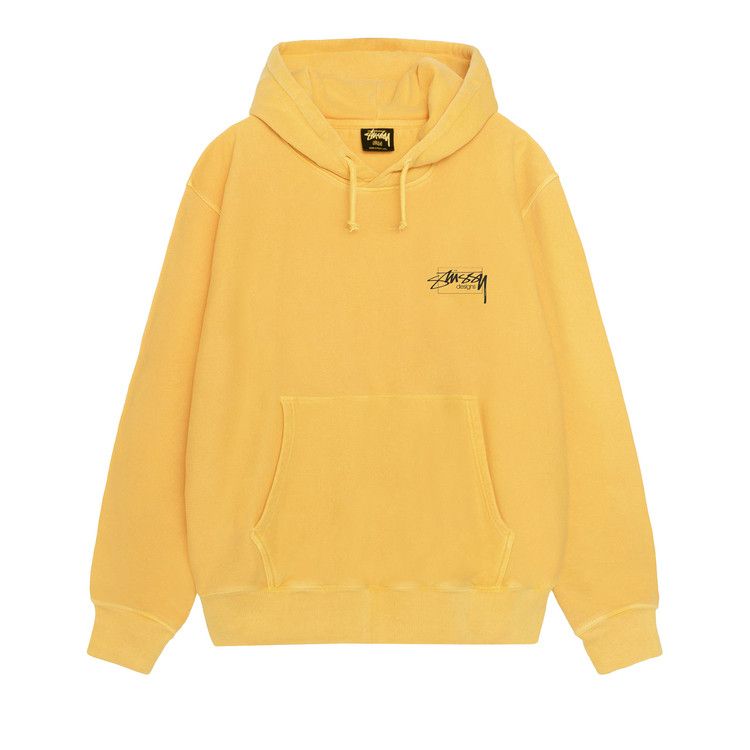 

Худи Stussy Modern Age Hoodie Pigment Dyed, Yellow