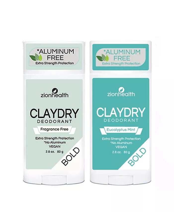 

Дезодорант-дуэт без запаха Plus Eucalyptus Mint, 5,6 унции Zion Health