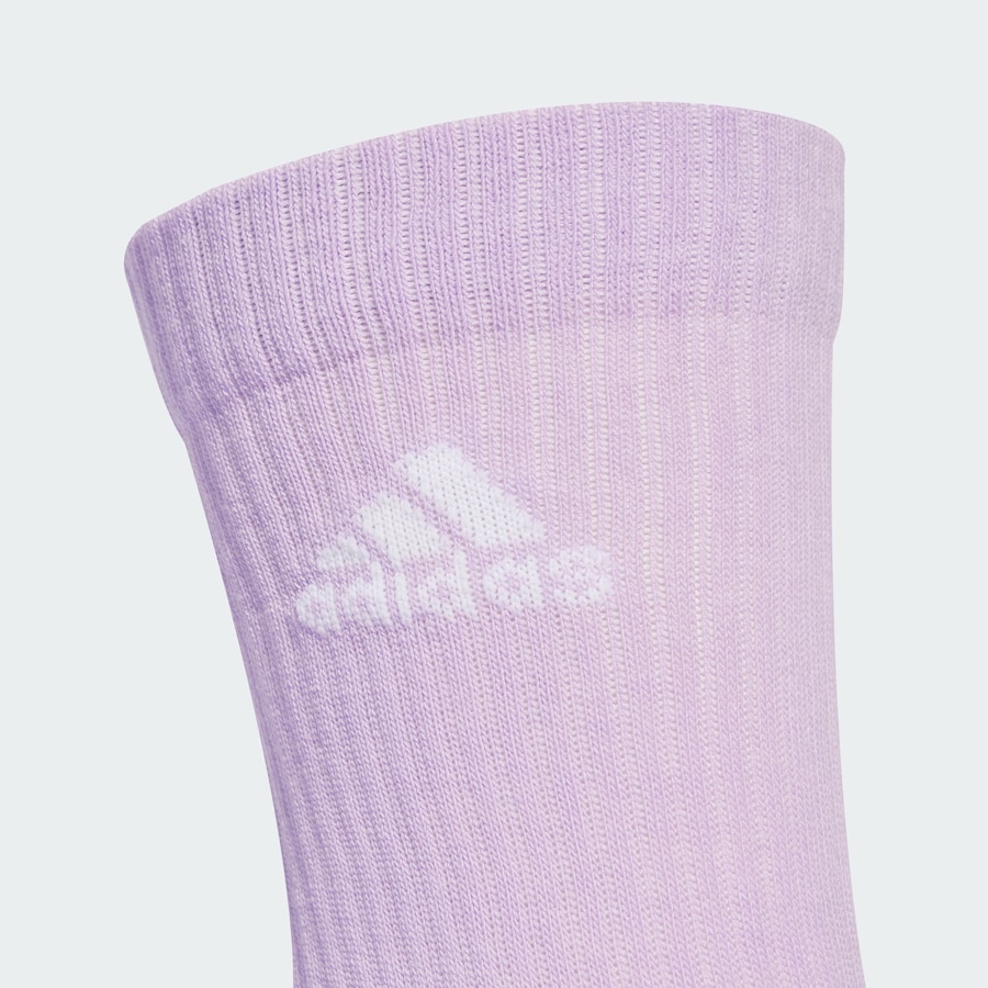 Спортивные носки ADIDAS PERFORMANCE Cushioned Crew 3 Pairs, мятный/лавандовый/белый — фото 3