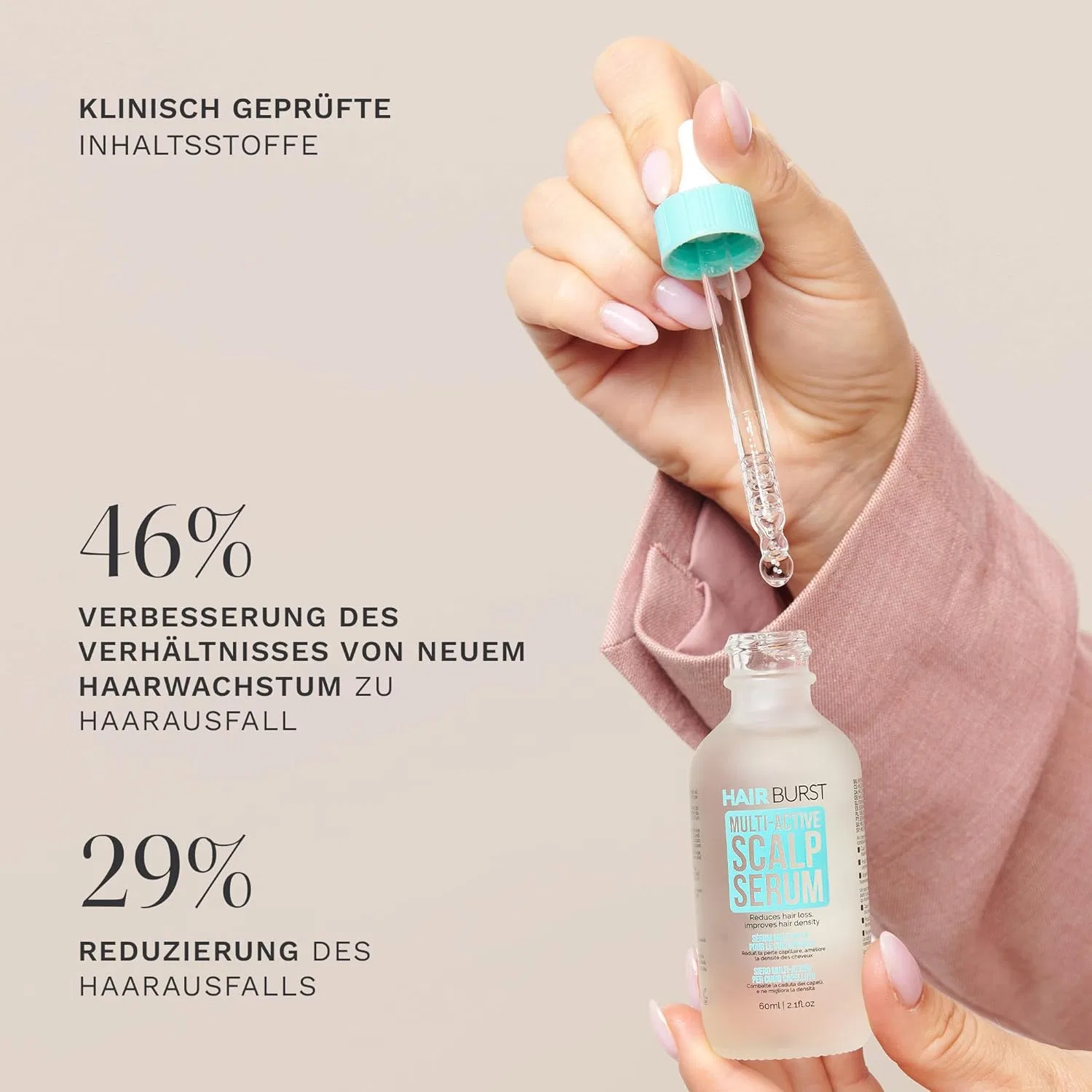 Сыворотка для волос и кожи головы HAIR BURST с Capixyl и Procapil Hair Burst — фото 4
