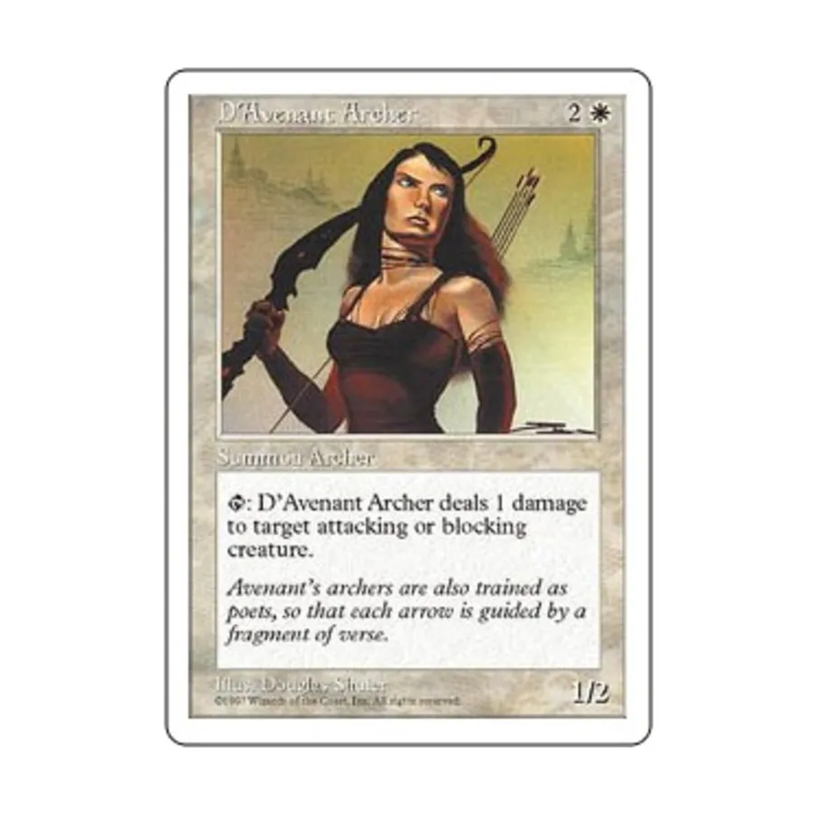 

CCG Д'Авенан Арчер (К), MTG - 5th Edition