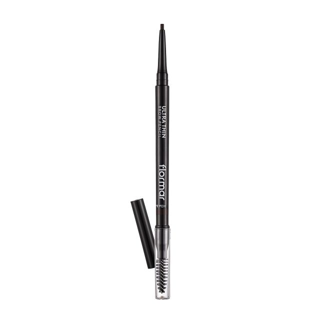 

Ультратонкий карандаш для бровей Flormar, цвет 04 dark brown, 0,14 гр