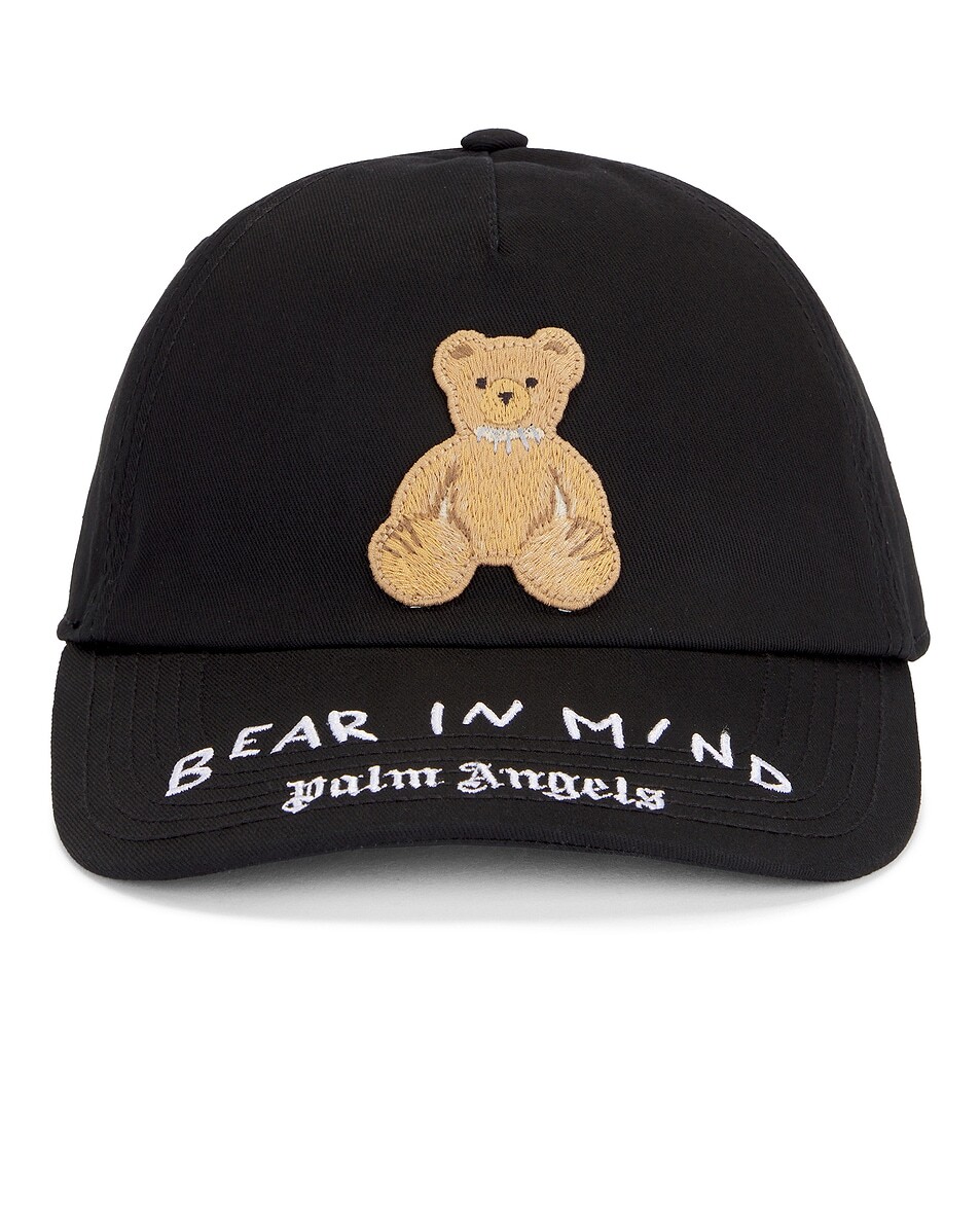 

Кепка Bear in Mind Palm Angels, черный