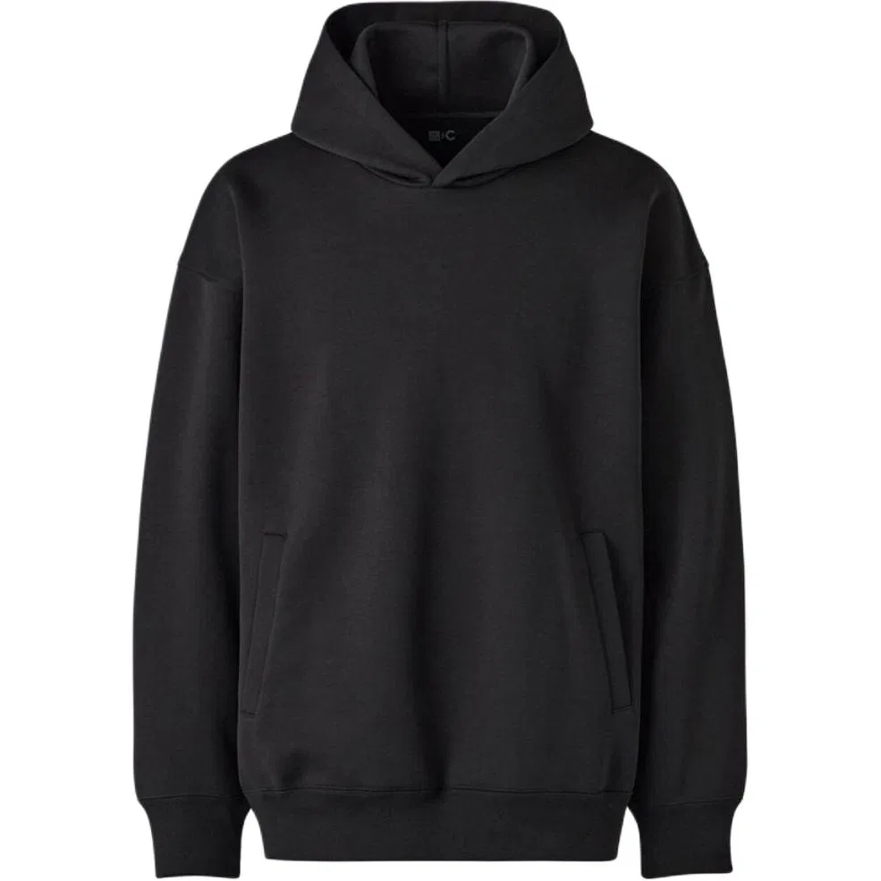 Толстовка унисекс Black с капюшоном UNIQLO