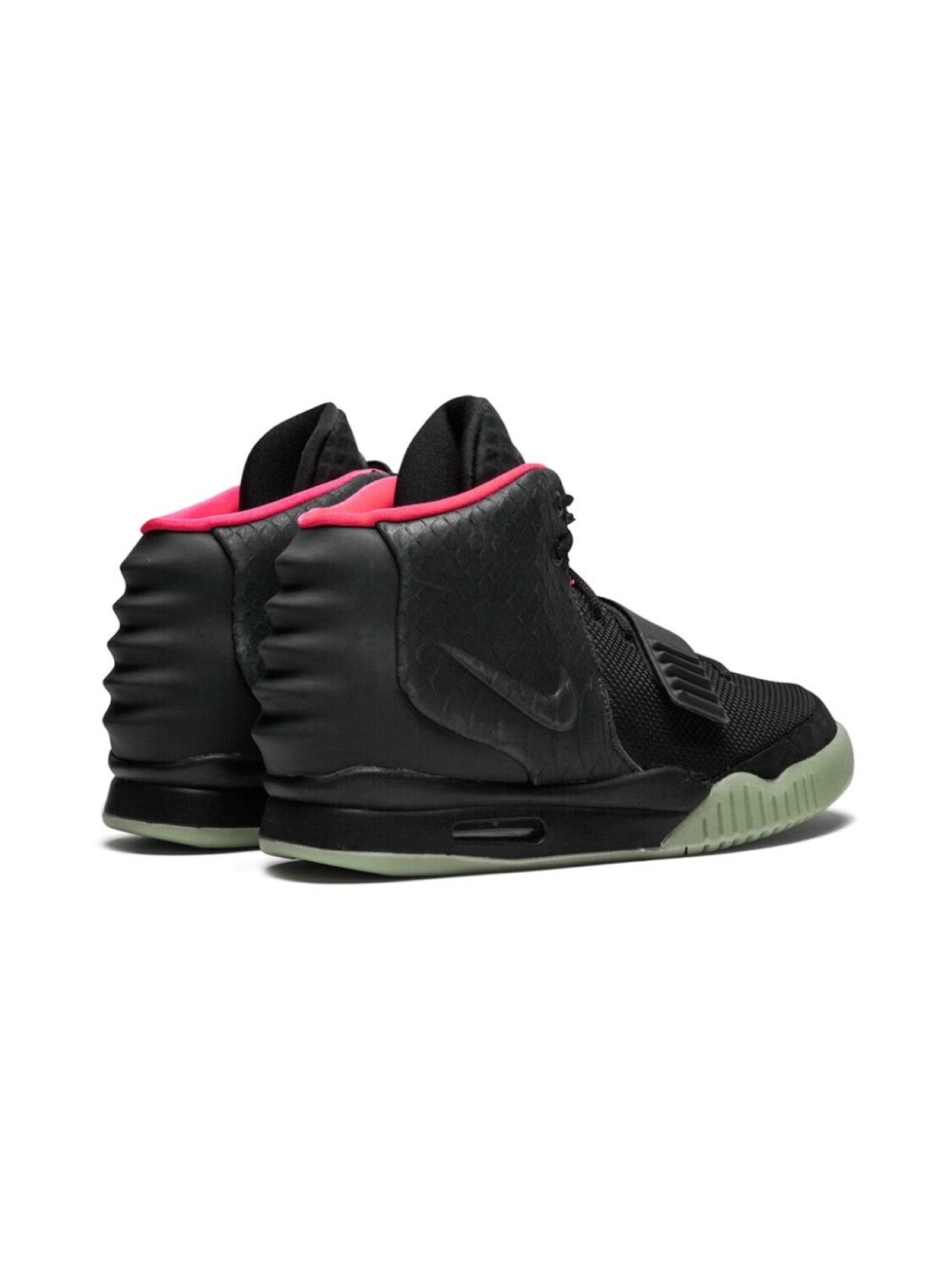 Nike хайтопы 'Air Yeezy 2 NRG', черный — фото 3