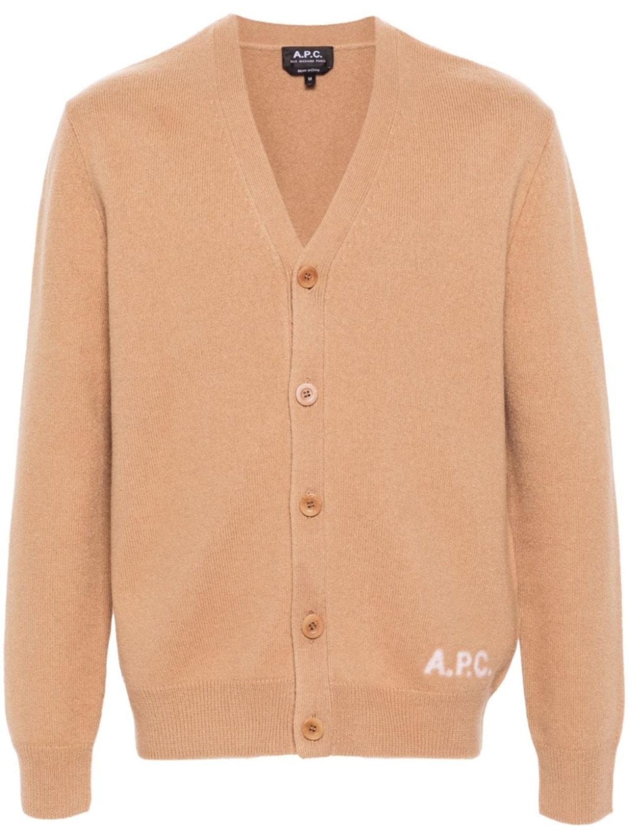 

A.P.C. кардиган Kenny, коричневый