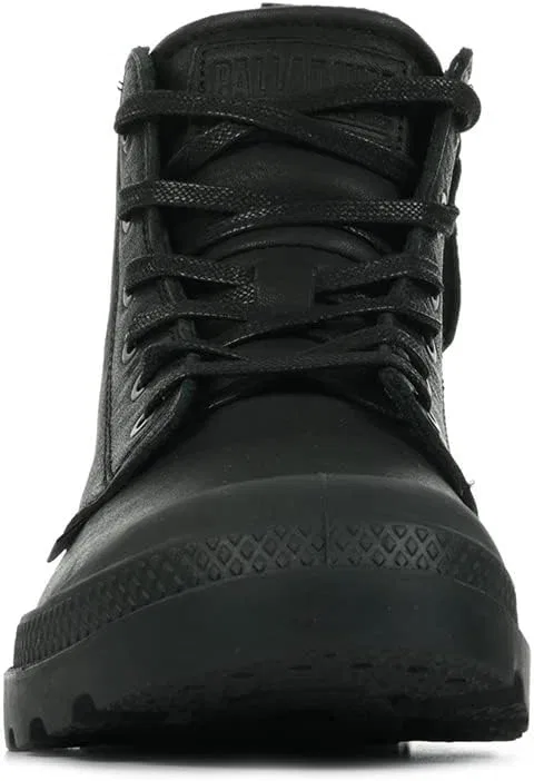 Мужские кожаные кроссовки-ботинки Pampa Zip Palladium, Black — фото 3