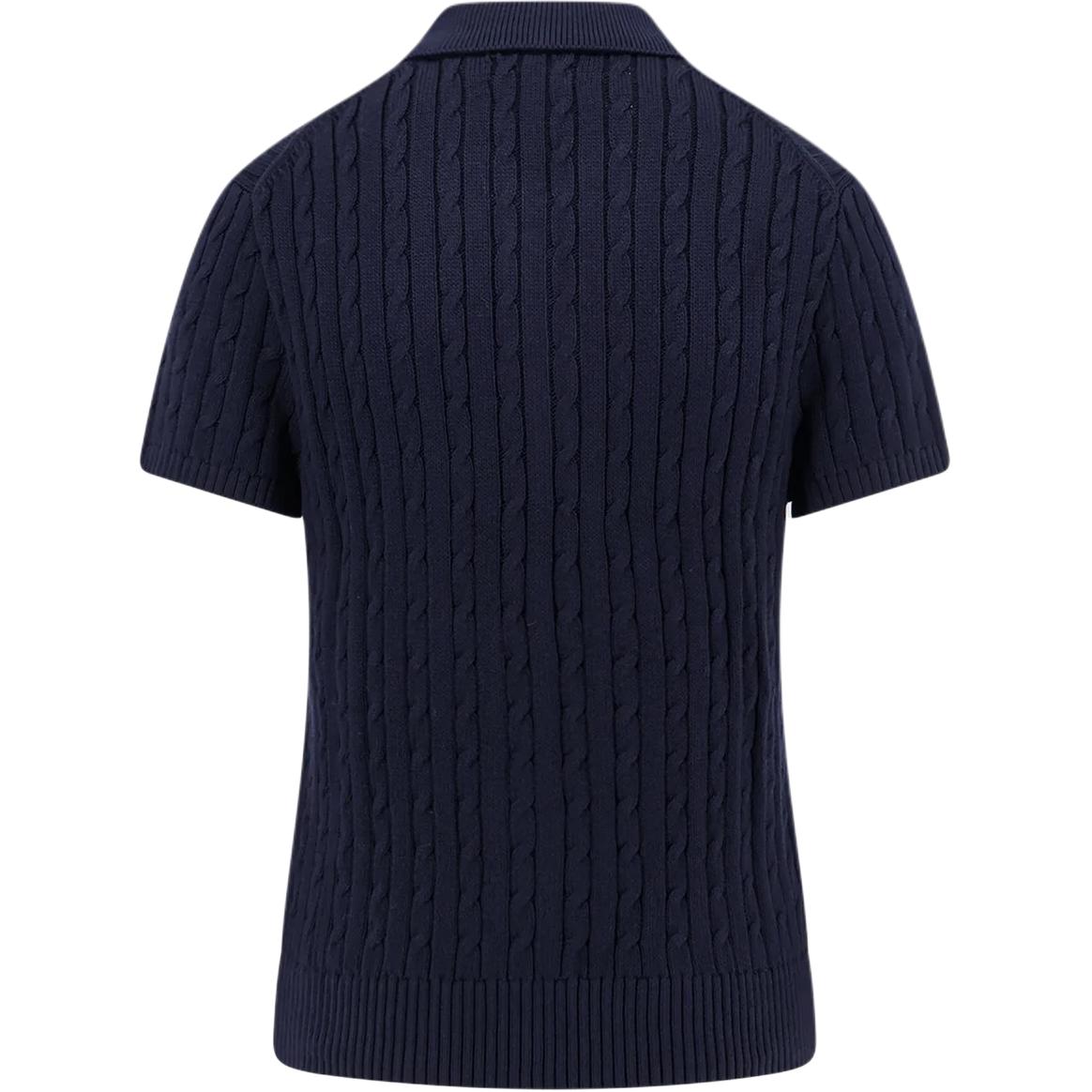 Polo Ralph Lauren Кабельный короткий рукав поло кардиган — фото 3