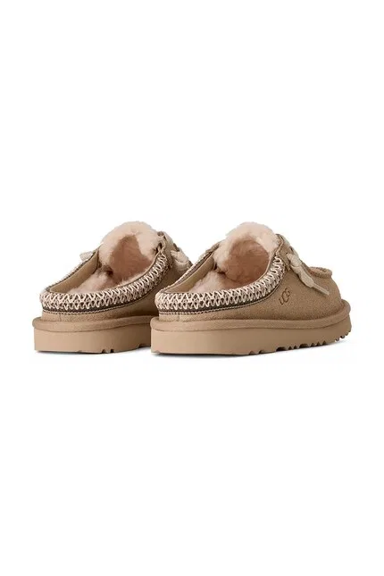 Тапочки детские TASMAN MULE UGG, бежевый — фото 3