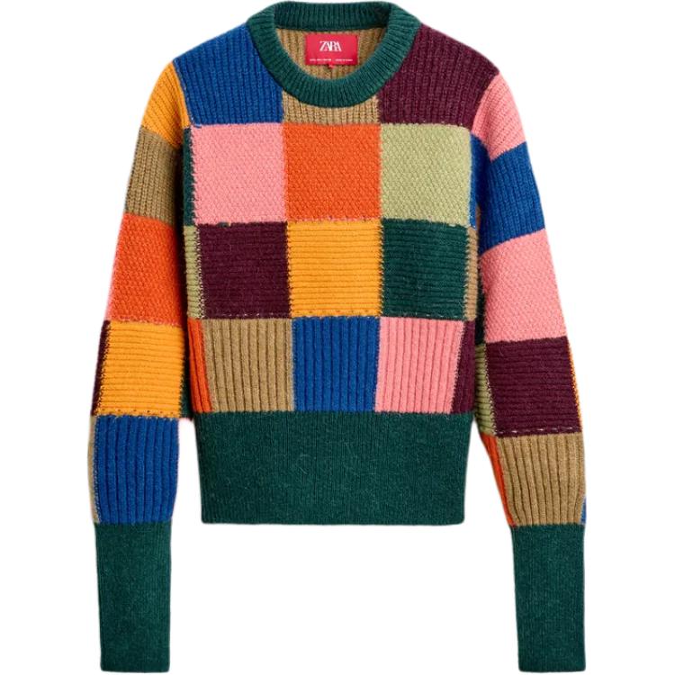 

Свитер унисекс зеленый Harry Lambert Co-brand ZARA