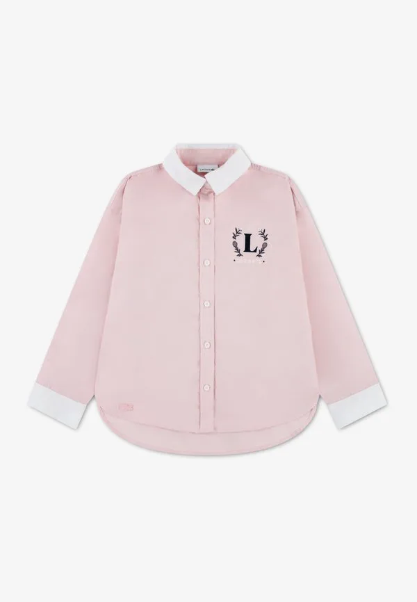 Блузка с застежкой на пуговицы crest Lacoste, Nidus