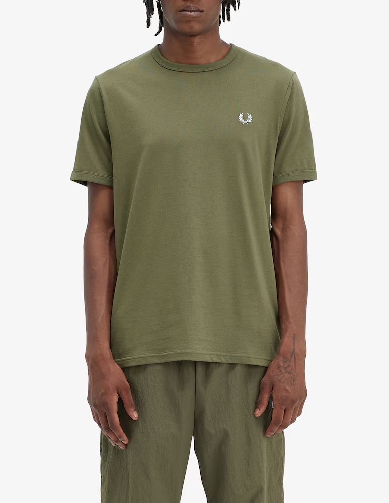 

Базовая футболка с логотипом Fred Perry, зеленый