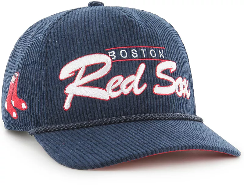 

Темно-синяя вельветовая кепка с двойным заголовком для взрослые Boston Red Sox '47